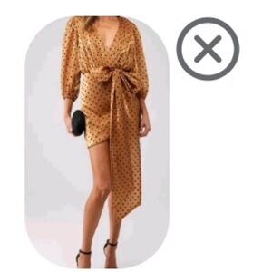 4Si3enna Polka Dot Dress